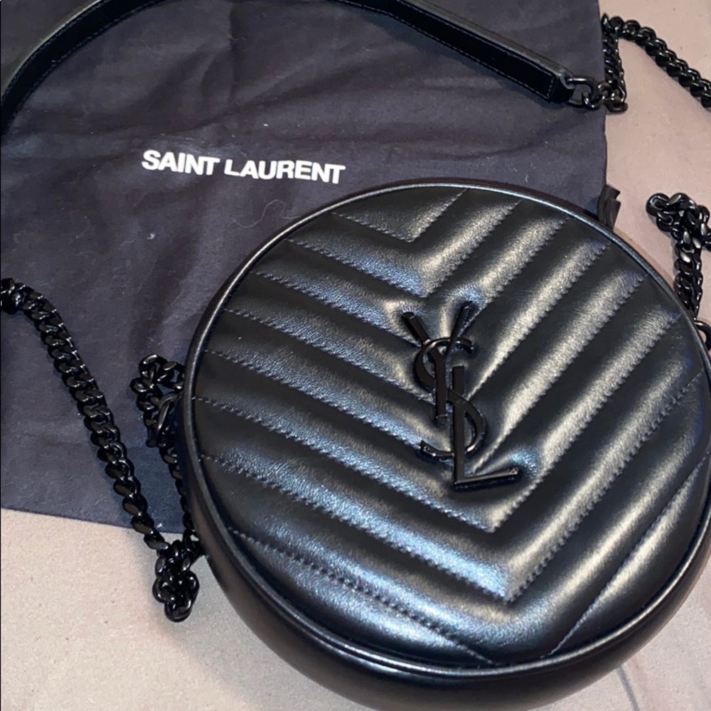 Ysl round bag